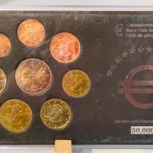 Blister d’assortiment de 8 pièces en euro commémoratives