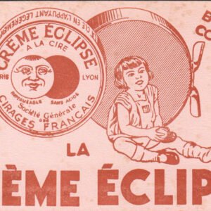 Papier buvard publicitaire ancien Eclipse