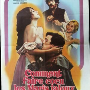 Comment faire cocus les maris jaloux (affiche du film 120x160cm)