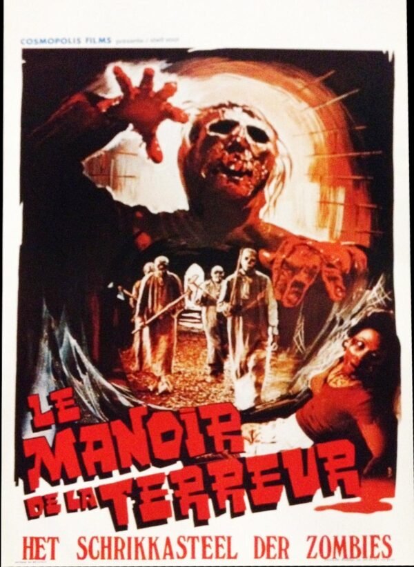 Le Manoir de la terreur (affiche du film 40x60cm)