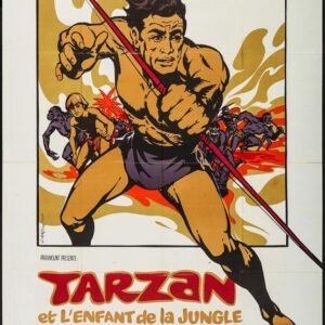 Tarzan et l’enfant de la jungle (affiche du film 40x70cm)