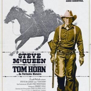 Tom Horn avec Steve McQueen (affiche du film 60x40cm)