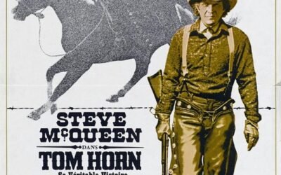 Tom Horn avec Steve McQueen (affiche du film 60x40cm)