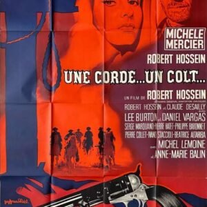 Une corde, un colt… de Robert Hossein (affiche du film 160x120cm)