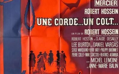 Une corde, un colt… de Robert Hossein (affiche du film 160x120cm)