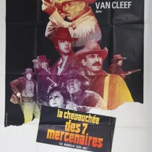 La chevauchée des 7 mercenaires (affiche 161x120cm)