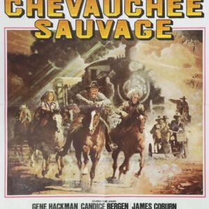 La chevauchée sauvage (affiche du film 80x60cm)