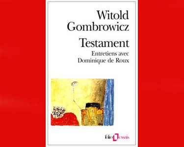 Gombrowicz Witold : Testament