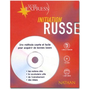 Voie express Initiation Russe. Coffret livre + CD audio