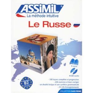 Le nouveau RUSSE sans peine – PACK CD (LIVRE + CD AUDIO)