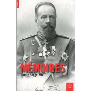 Comte Serge Witte : Mémoires